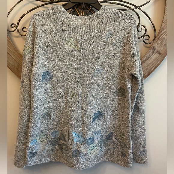 david brooks Women’s Zip Up Fall/Winter Cardigan Sweater Sz L - Picture 2 of 7